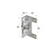METAL BED FRAME BRACKET 8cm